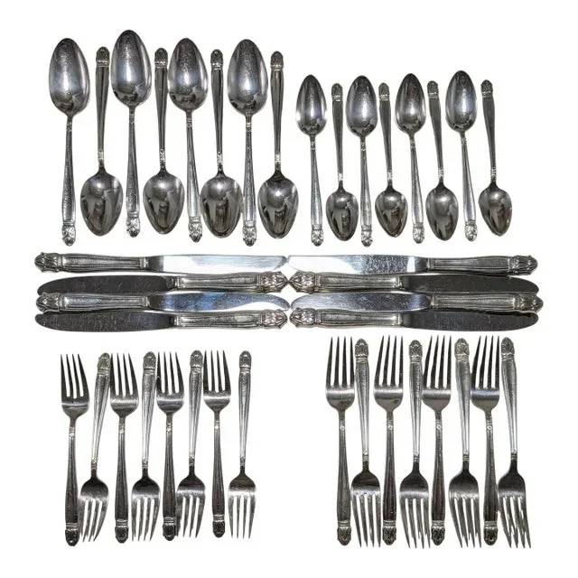 1930s Danish Princess Flatware – Service for Eight- 44 Pieces