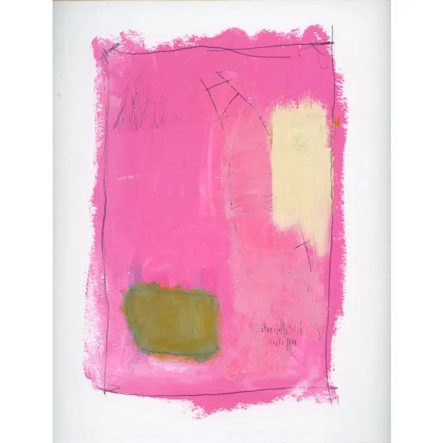 “Play Drawing #6” Contemporary Original Abstract Oil Painting by Vincent Salvati