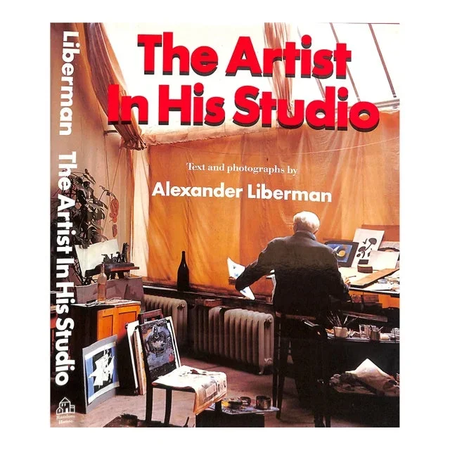 “The Artist in His Studio” 1988 Liberman, Alexander (Inscribed)