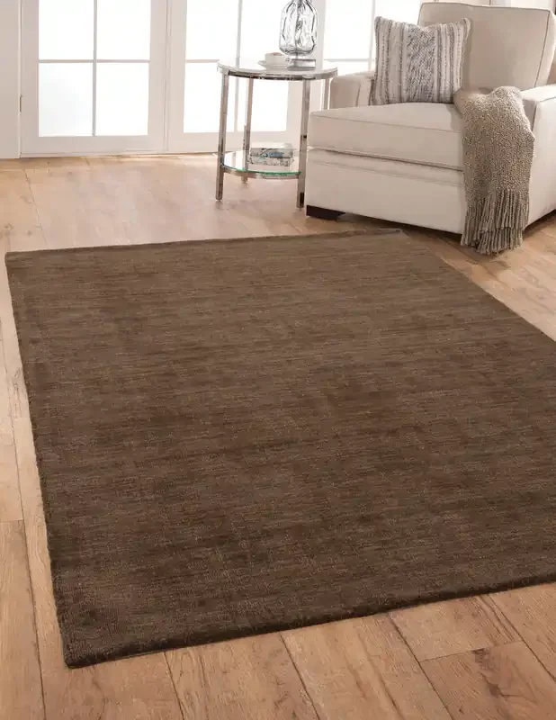 Abacasa Basics 4508 Hand-Tufted Med. Brown Area Rugs