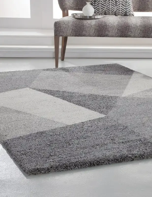 Abacasa Granada 2541 Machine-woven Charcoal, Grey, Ivory Area Rugs