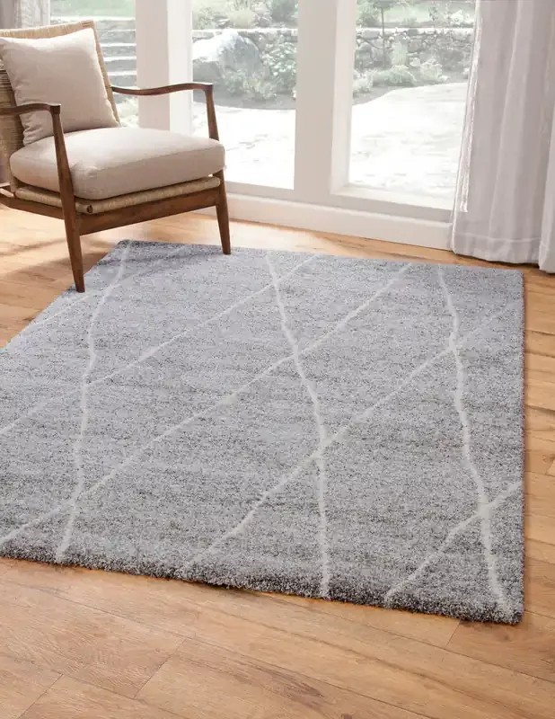 Abacasa Granada 2733 Machine-woven Charcoal/ivory Area Rugs