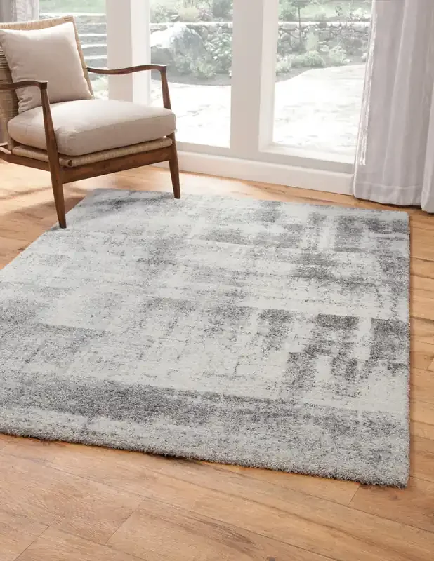 Abacasa Granada 2737 Machine-woven Charcoal/ivory Area Rugs