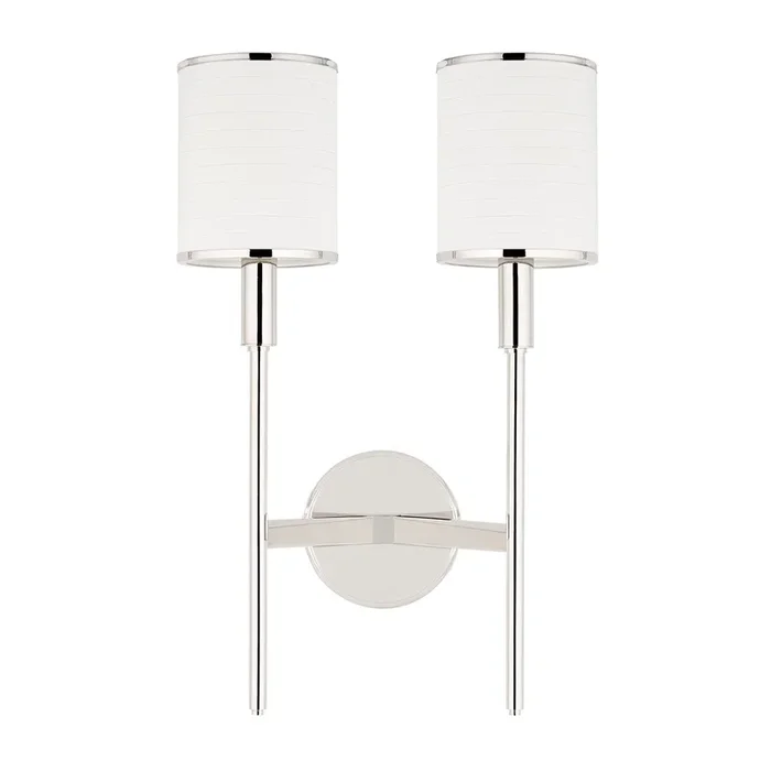 Aberdeen Wall Sconce 11″ – Polished Nickel