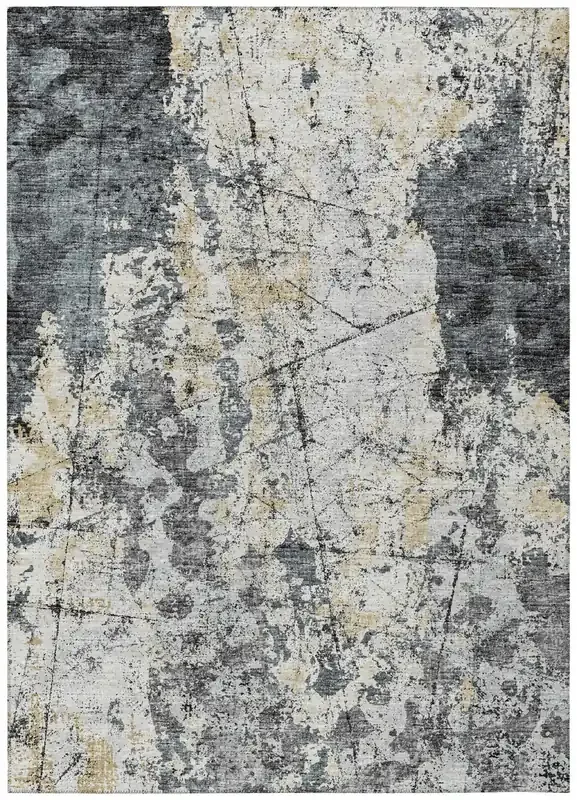 Addison Rugs AAC33 Accord Machine Made Black Area Rugs