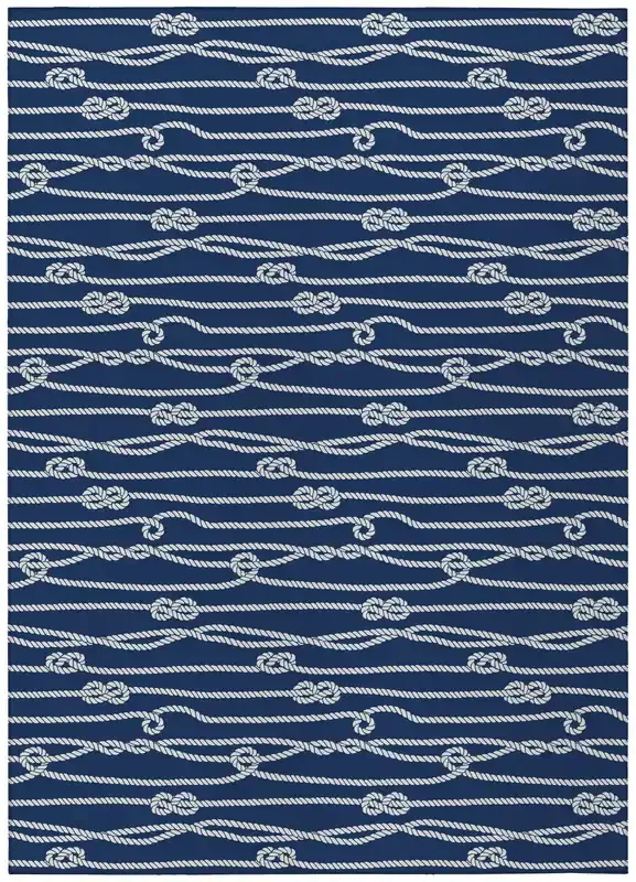Addison Rugs AHP37 Harpswell Machine Made Blue Area Rugs