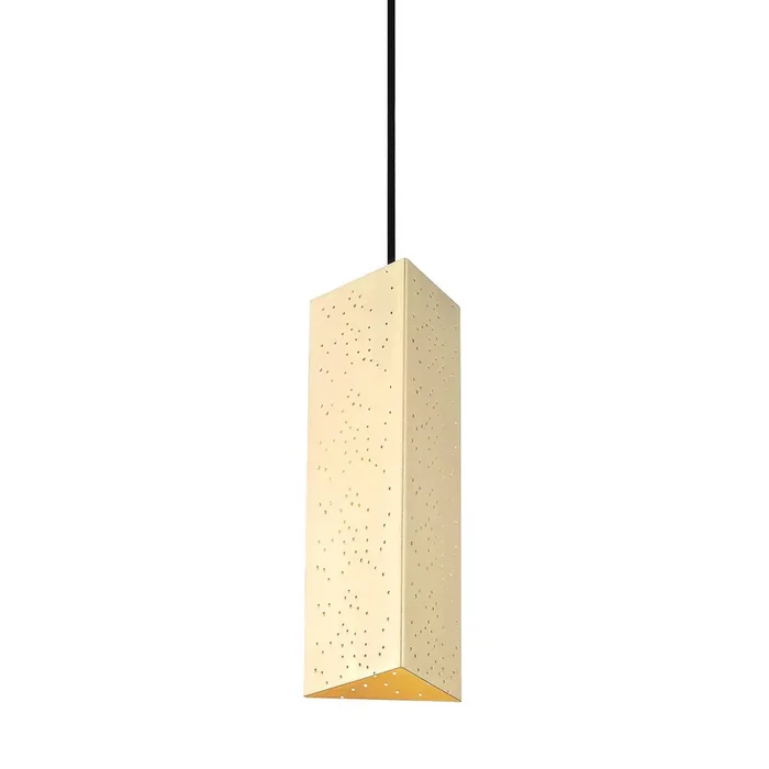 Aiko Pendant – Aged Brass