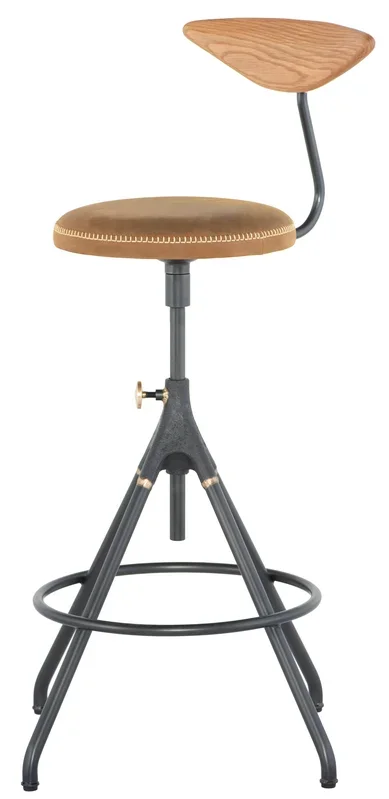 Akron Counter Stool – Umber Tan, 19.5in