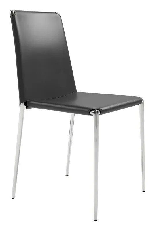 Alex Dining Chair (set Of 4) Black