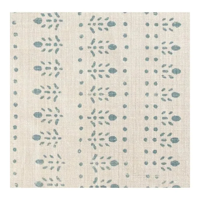 Alice Sergeant Najwa Blue Linen Fabric- 3 1/2