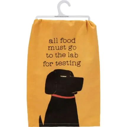 All Food To The Lab For Testing Towel