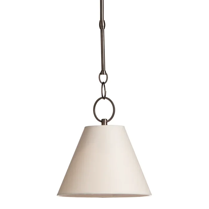 Altamont Pendant 12″ – Historic Nickel