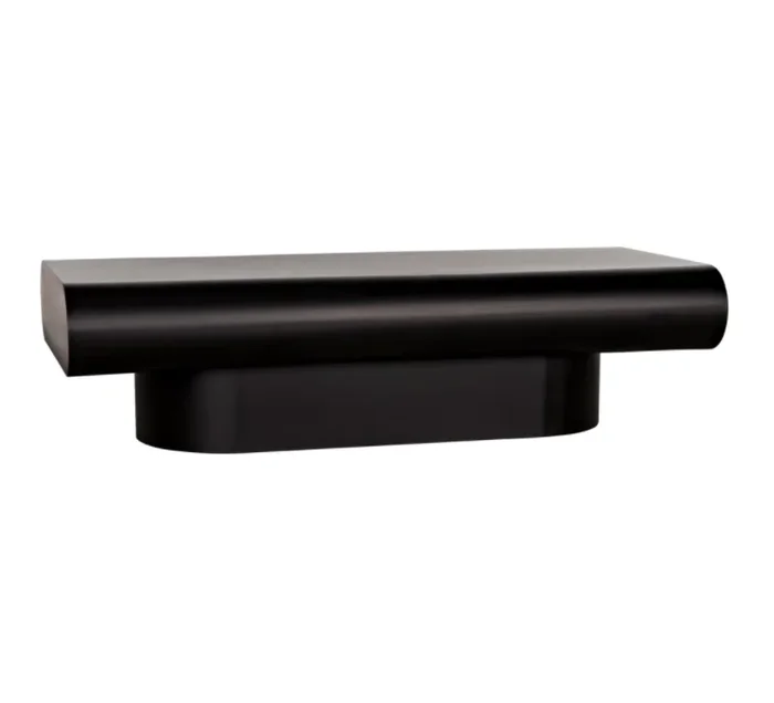 Altar Coffee Table, Black Metal