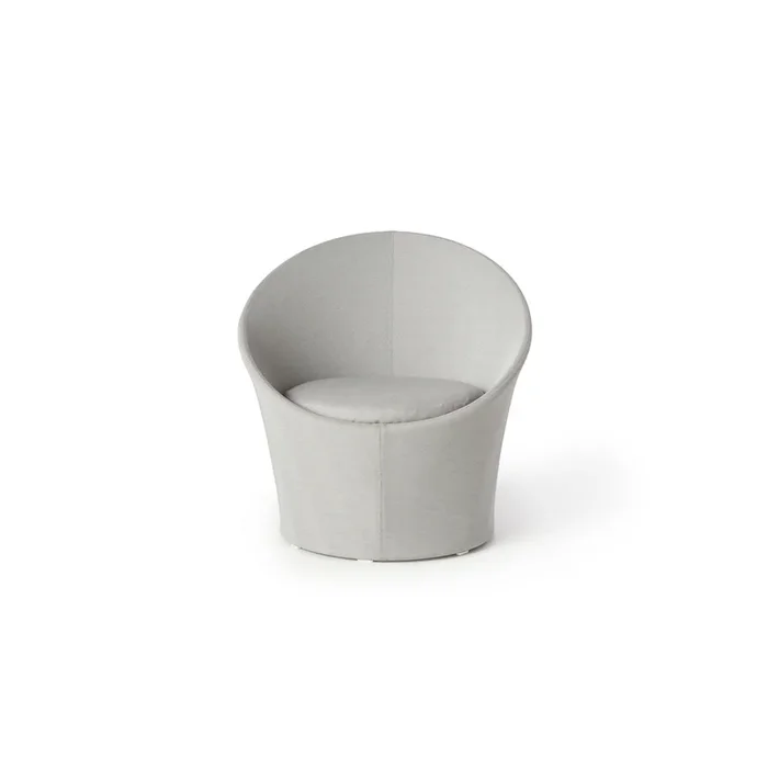 Apollo Lounge Chair in Textured White