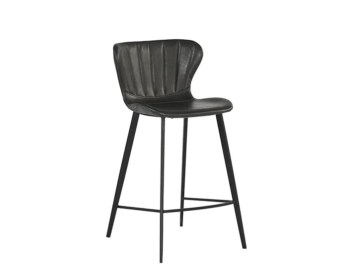 Arabella Counter Stool – Bravo Portabella / Polo Club Kohl Grey
