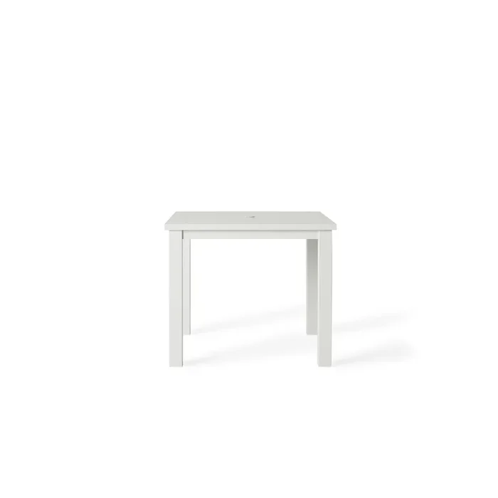 Belvedere 36″ Umbrella Table in White