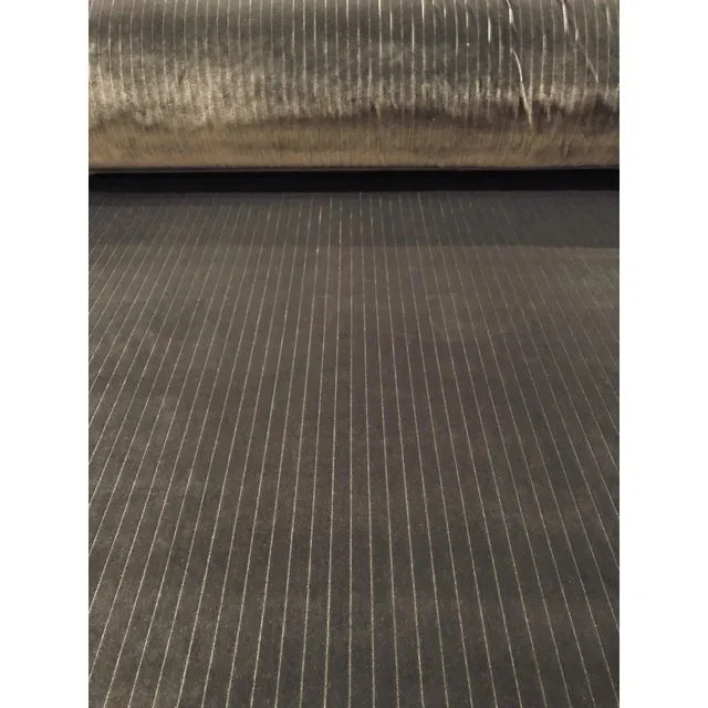 Caracole Cord Velvet Ocean Upholstery Fabric – 36 Yards