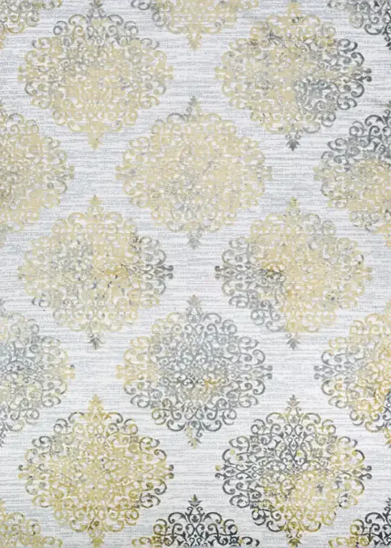 Couristan Calinda Montebello Gold/silver/ivory Indoor Area Rugs