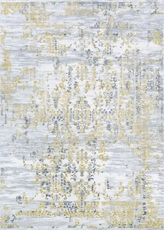 Couristan Calinda Samovar Gold/silver/ivory Indoor Area Rugs