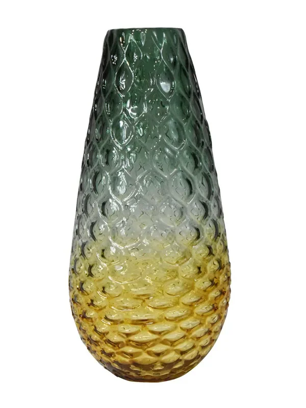 Dale Tiffany Alondra Park Hand Blown Art Glass Vase