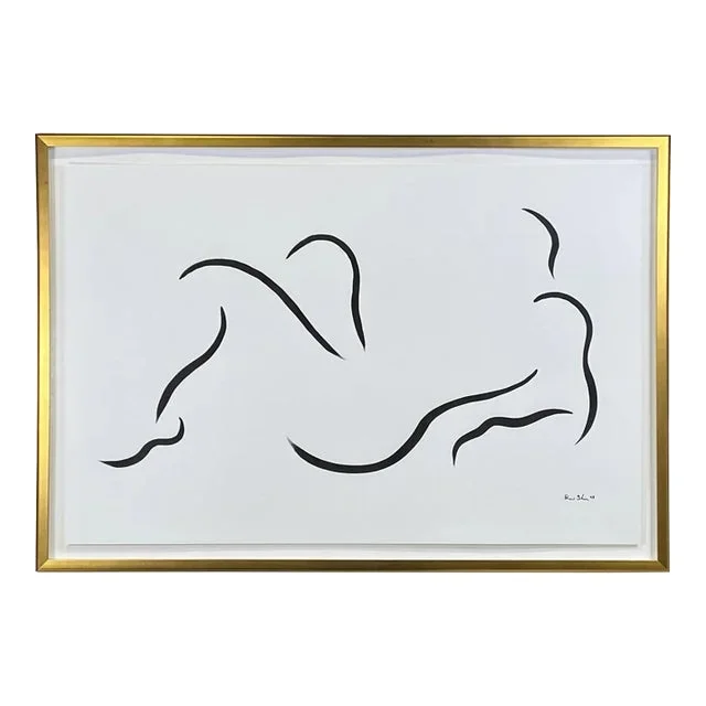 Don Bodine Original Figure Drawing