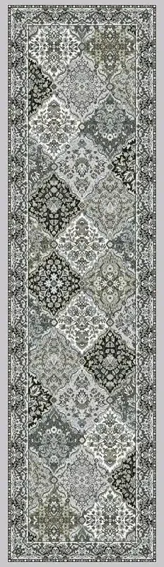 Dynamic Ancient Garden Machine-made 57008 Cream/grey Area Rugs