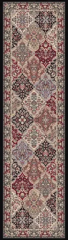 Dynamic Ancient Garden Machine-made 57008 Multi Area Rugs