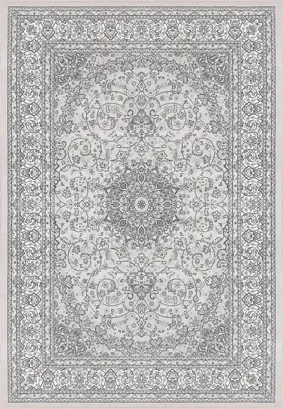 Dynamic Ancient Garden Machine-made 57119 Soft Grey/cream Area Rugs