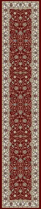 Dynamic Ancient Garden Machine-made 57120 Red/ivory Area Rugs