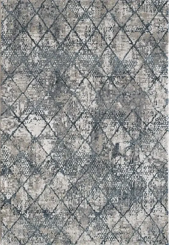 Dynamic Astoria Machine-made 3376 Cream/blue Area Rugs