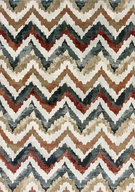 Dynamic Melody Machine-made 985018 Multi Area Rugs