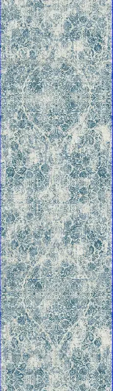 Dynamic Quartz Machine-made 27040 Ivory/blue Area Rugs