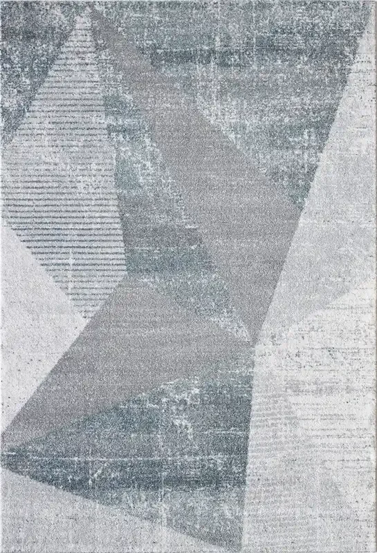Dynamic Scope Machine-made 3774 Grey Green Area Rugs