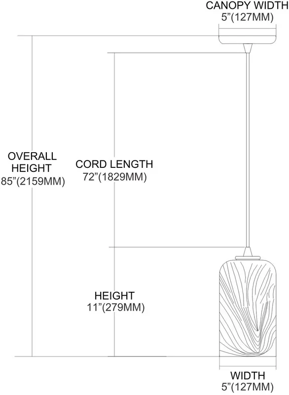 ELK Lighting 1-Light Mini Pendant – 544-1MR-LED
