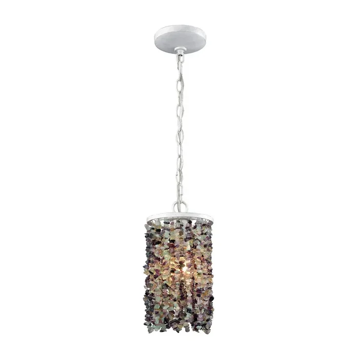 ELK Lighting Agate Stones 1-Light Mini Pendant – 65340/1-LA