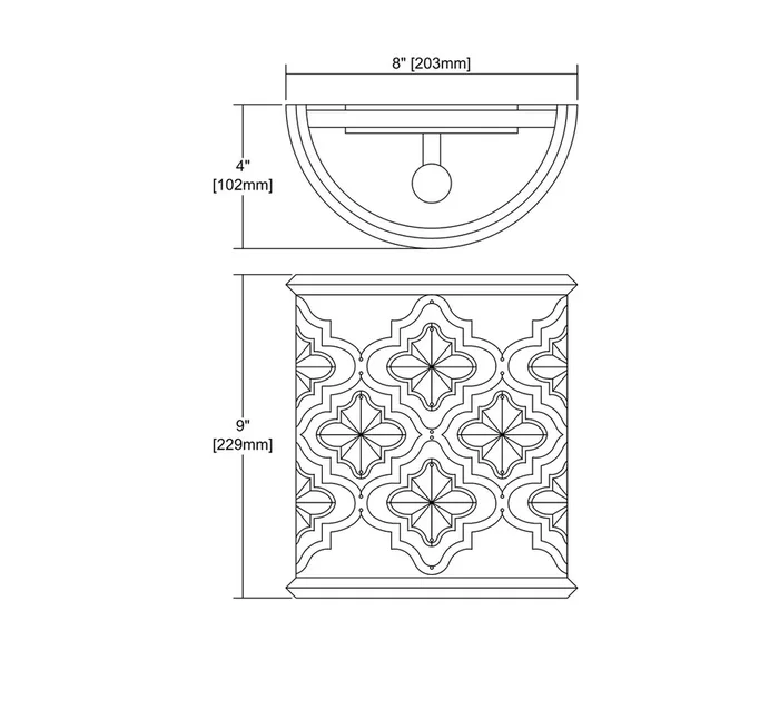 ELK Lighting Armand 1-Light Sconce – 32090/1