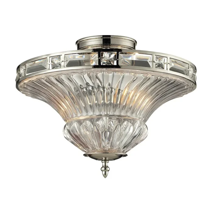 ELK Lighting Aubree 2-Light Semi Flush Mount – 31500/2