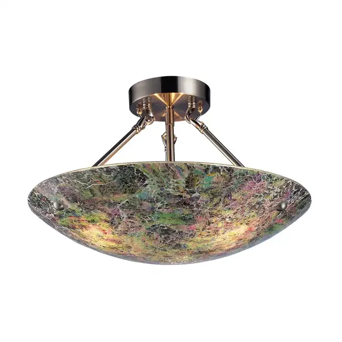 ELK Lighting Avalon 3-Light Semi Flush Mount – 73022-3