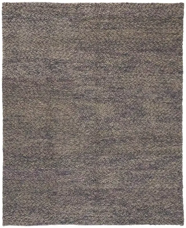 Feizy 0821FPUR Berkeley Hand Woven Purple / Beige Area Rugs
