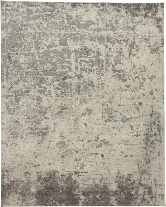 Feizy 3276FSLV Sorel Machine Made Ivory / Gray Area Rugs