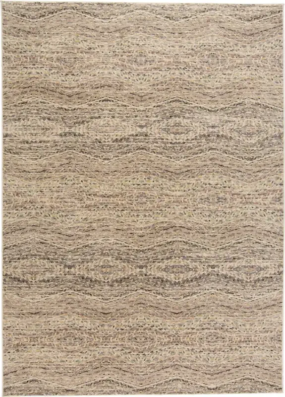 Feizy 3576FBGE Grayson Machine Made Beige / Tan Area Rugs