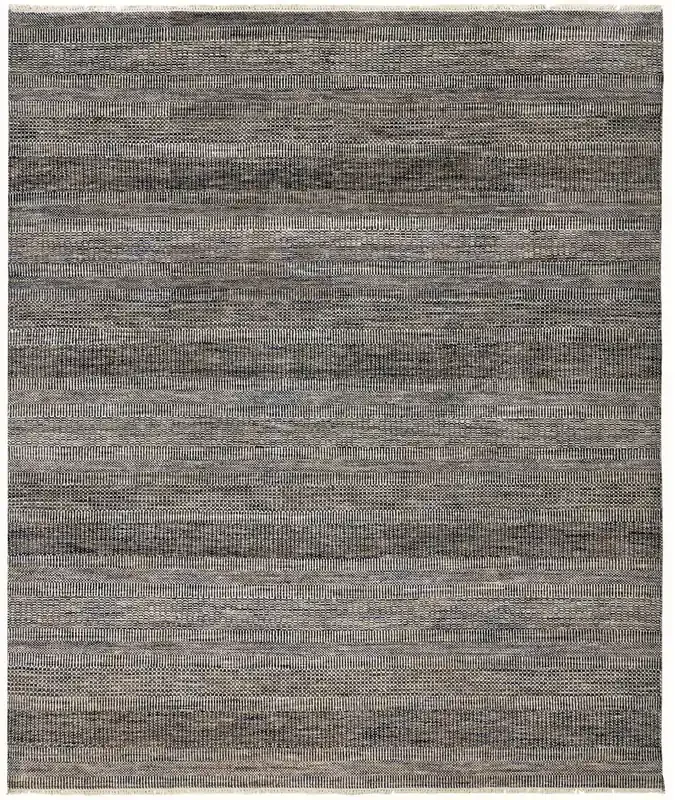 Feizy I6065DGY Janson Hand Knotted Gray Area Rugs