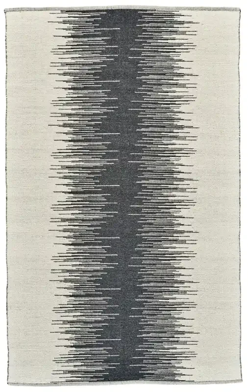 Feizy R0552NVY Bashia Hand Woven Blue / Ivory Area Rugs