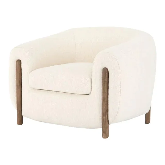 Four Hands Lyla Chair, Kerbey Ivory
