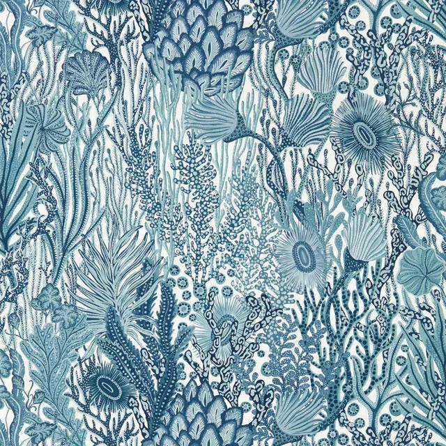Harlequin Acropora Wallpaper in Exhale/Murmuration – a Sample