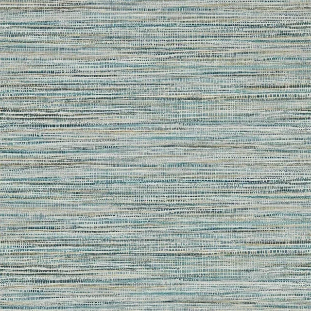 Harlequin Affinity Wallpaper in Sky/Ochre