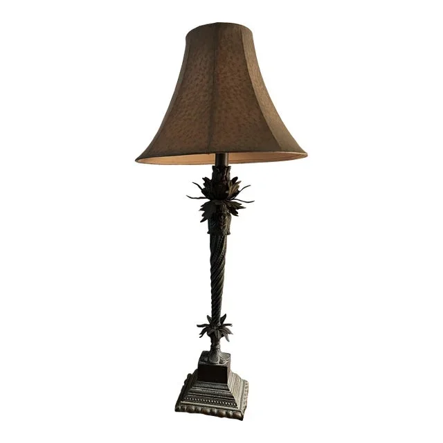 Heavy Metal Decorative 3 Way Lamp With Shade