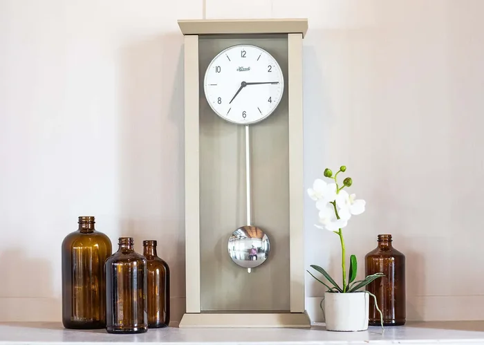 Hermle Arden Wall Clock – Tan