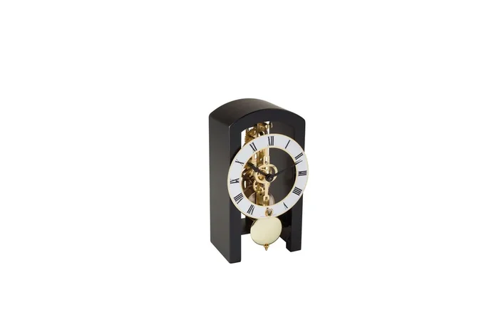 Hermle Patterson Mantel Clock – Black