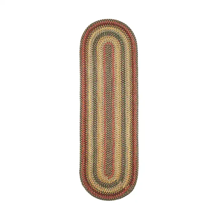 Homespice Decor Budapest Mustard Braided Area Rugs